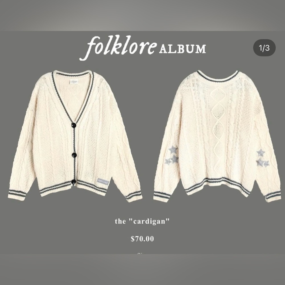 Taylor Swift the Cardigan